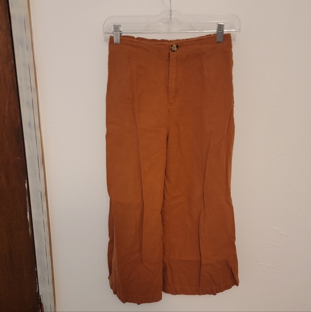 Good Luck Gem Womens Wide Leg Chinos